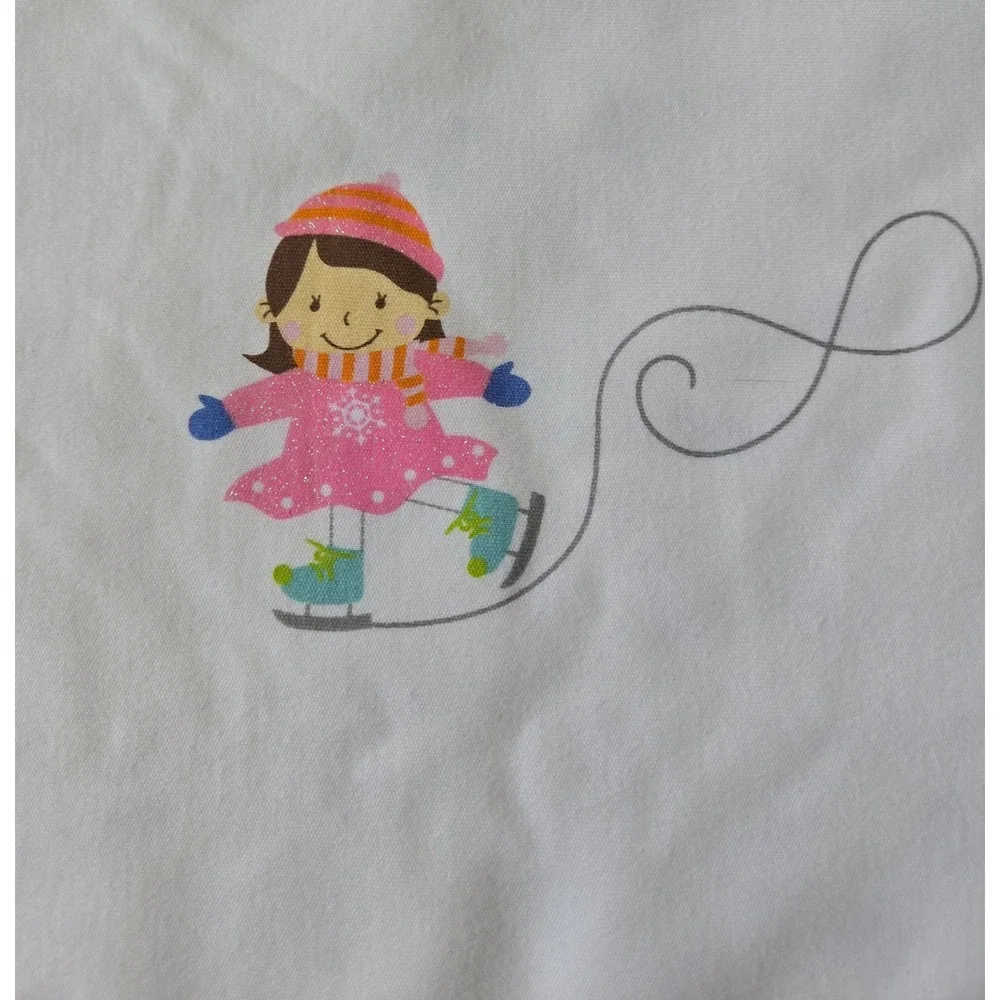NEW Gymboree Vintage Blanket Winter Fun Reversible Gloves Hands Girl NWT 2000